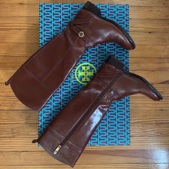 Tory Burch Brita Riding Boot - Picture 6 of 14